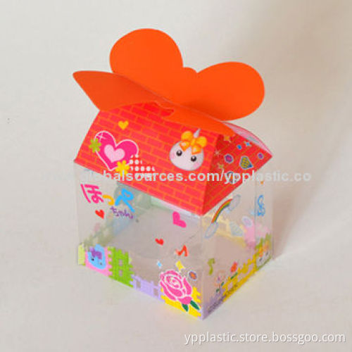 Colored PVC PP Box with Flower Lid